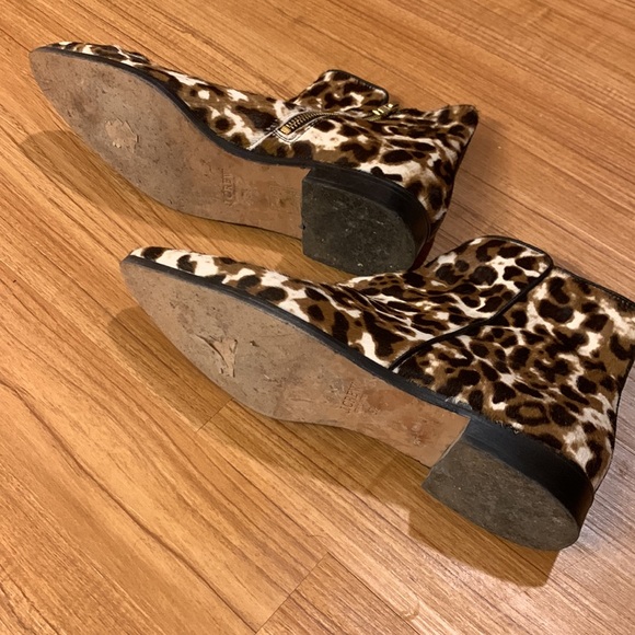 J Crew Collection Animal Print Boots Size 9.5 - Picture 5 of 8